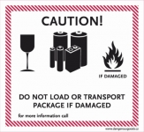 Lithium Battery Label