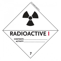 7 Radioactive Material Category I-White